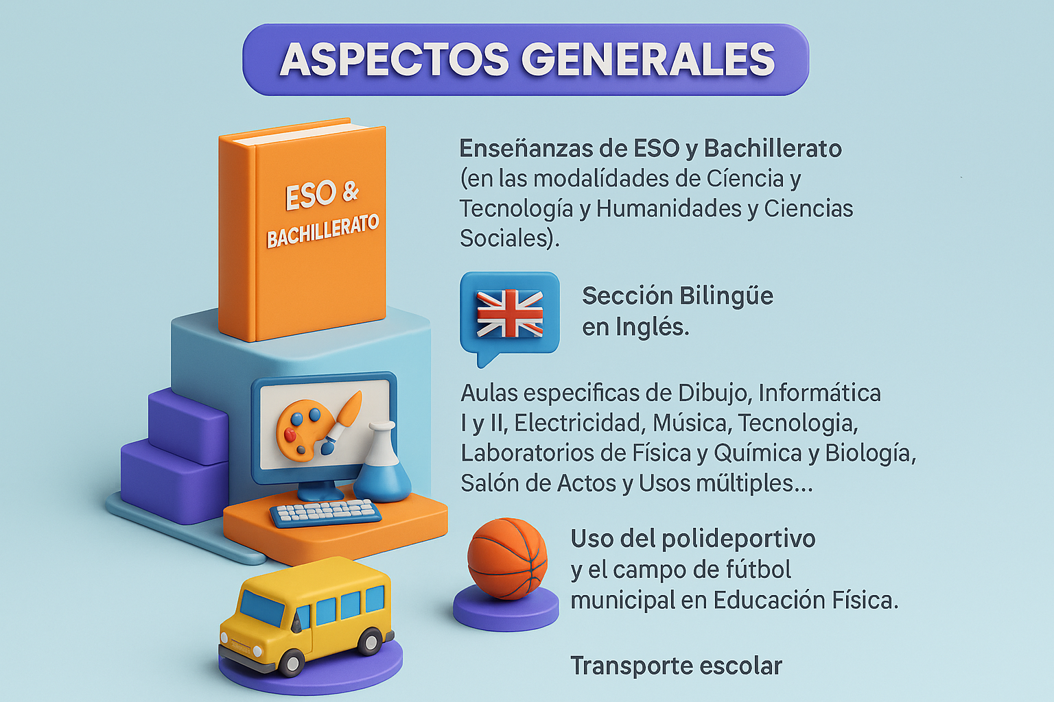 Aspectos generales del centro
